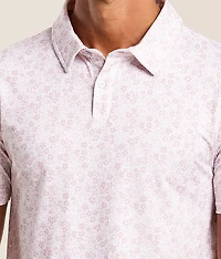 Floral Performance Polo