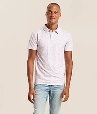 Floral Performance Polo