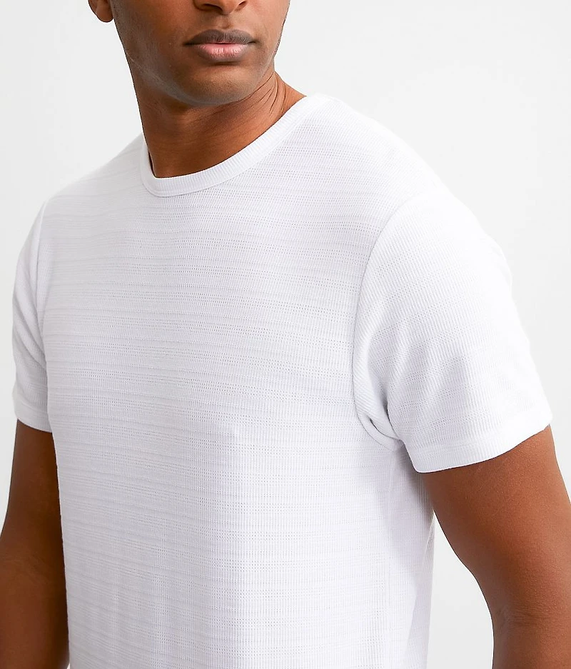 Waffle Knit T-Shirt