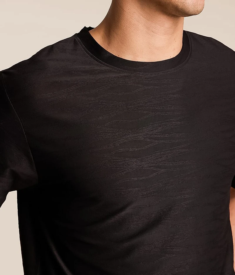 Wave Textured T-Shirt