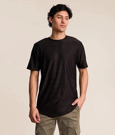 Wave Textured T-Shirt