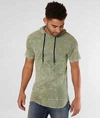 Drop Tail Hooded T-Shirt