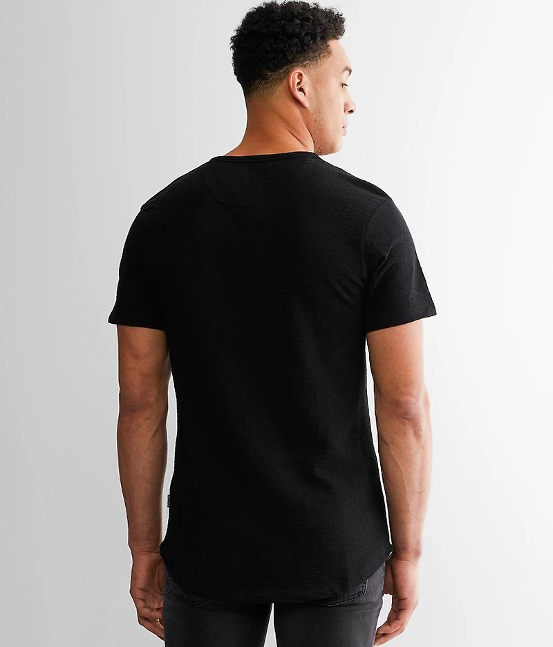 Textured Knit T-Shirt