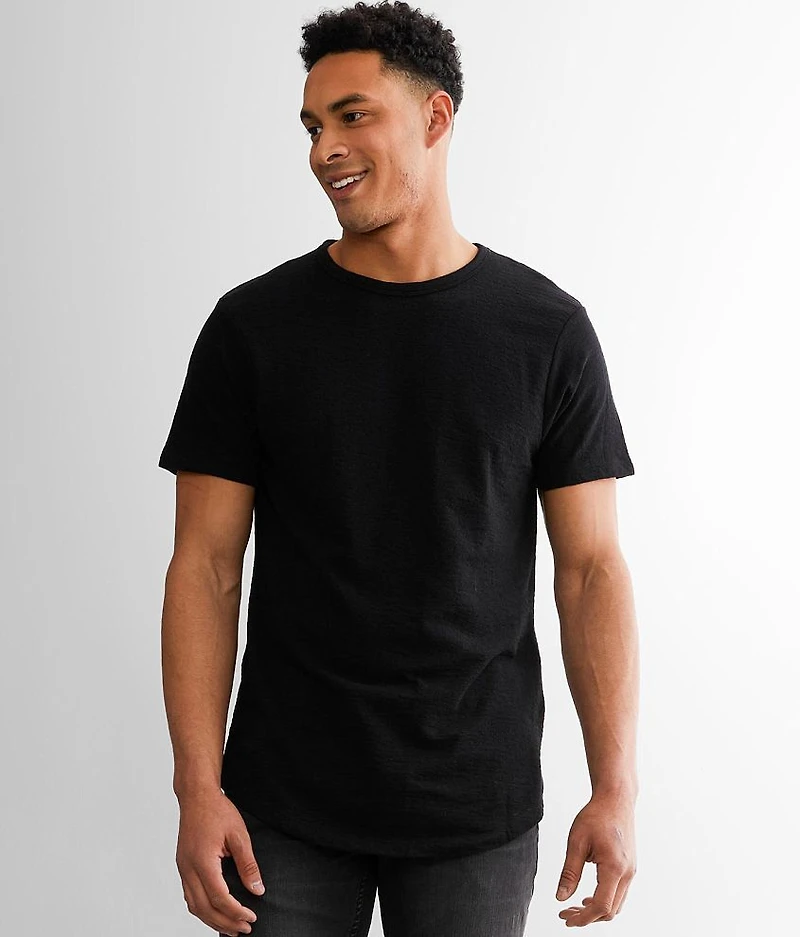 Textured Knit T-Shirt