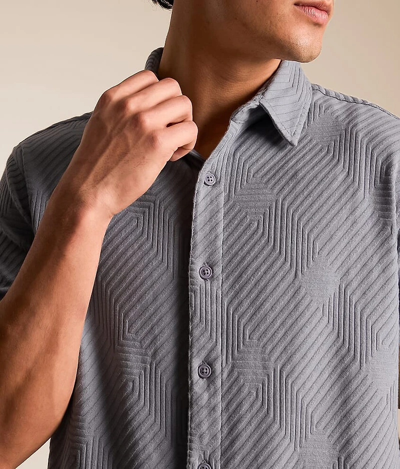 Geo Textured Shirt