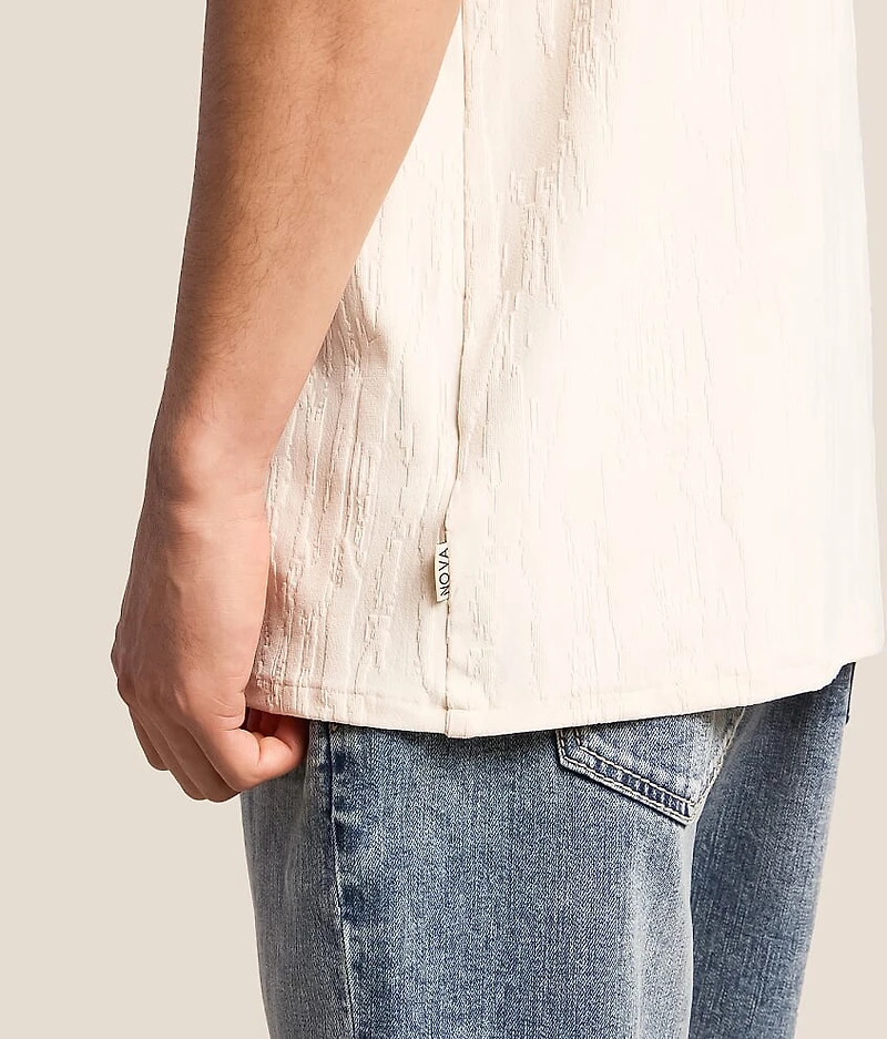 Textured Knit Shirt