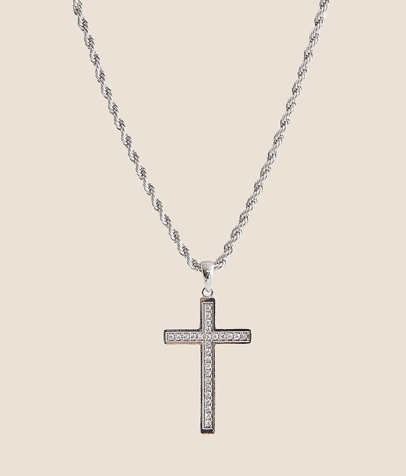 BKE Cross Pendant 24" Necklace