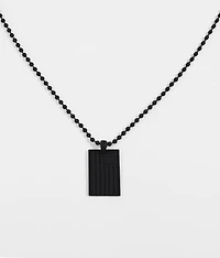 Flag Pendant 27" Necklace