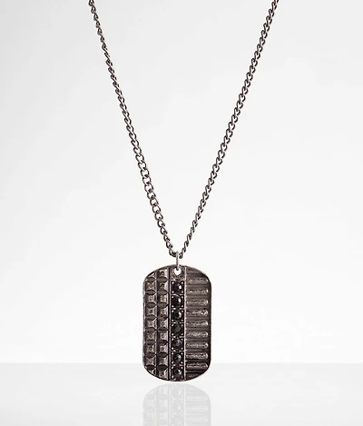 Bling Dog Tag 26" Necklace