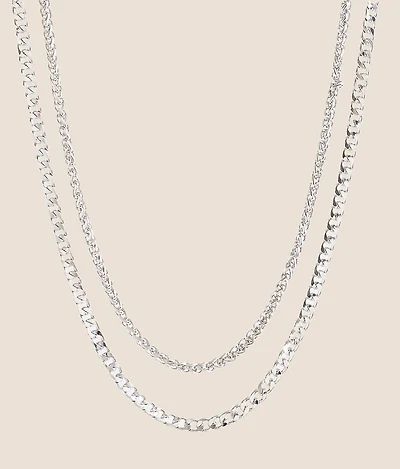 2 Pack 19" Necklace Set