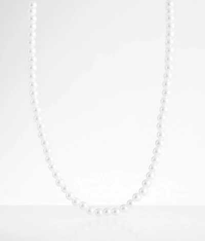 Faux Pearl 21" Necklace