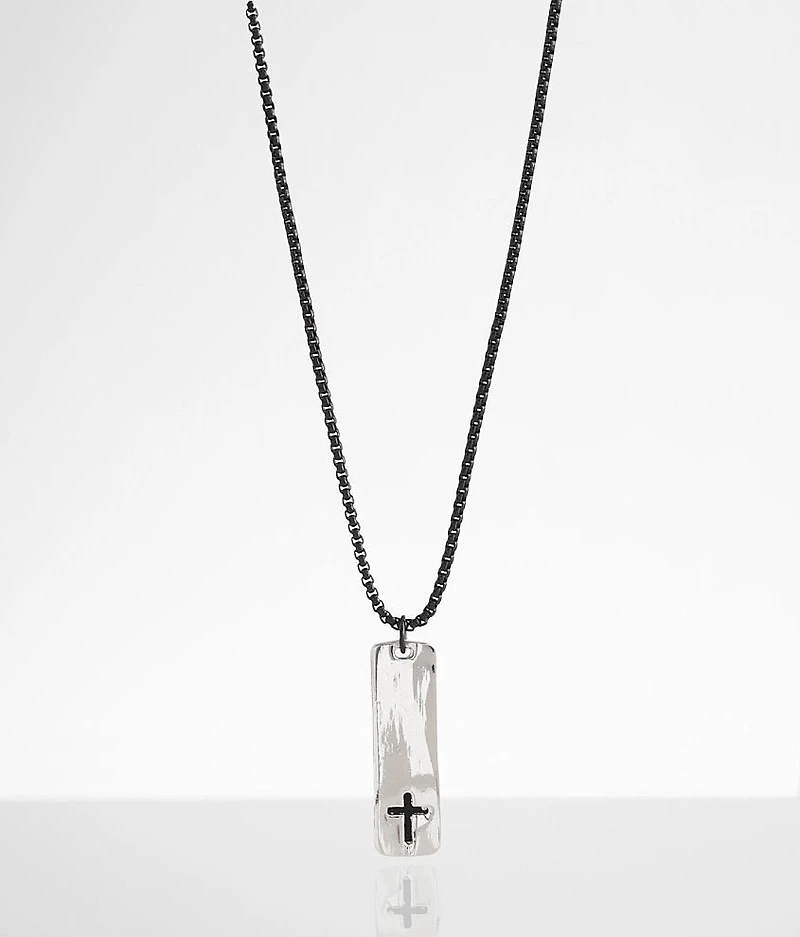Cross Cut-Out Necklace