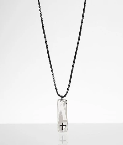Cross Cut-Out Necklace