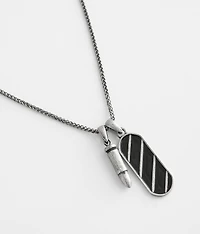 Double Pendant 23" Necklace