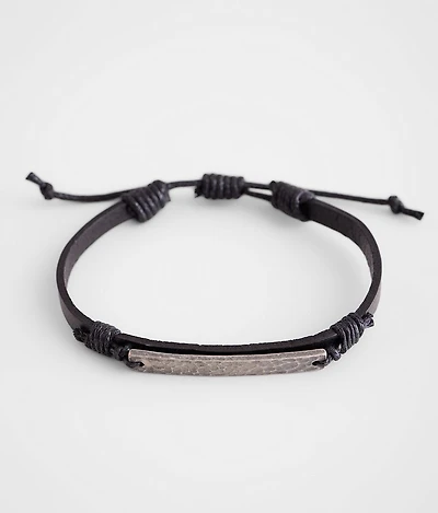 Hammered Bar Bracelet