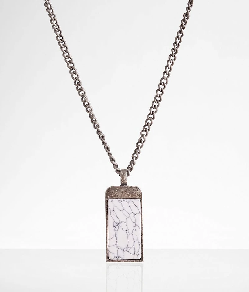 Marble Stone 20" Necklace