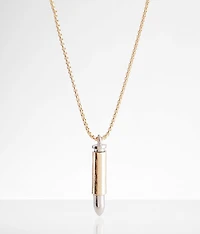 Bullet Pendant 23" Necklace
