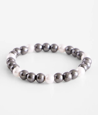 Hematite Beaded Bracelet