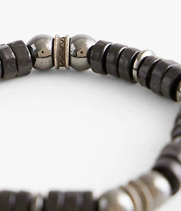 Black & Metal Bracelet