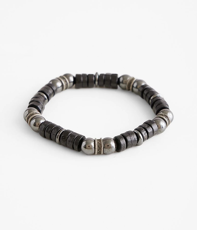 Black & Metal Bracelet