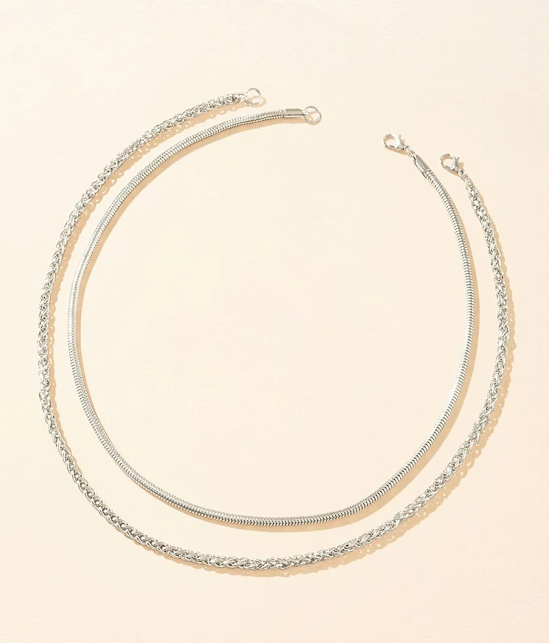 2 Pack 18" & 19" Necklace Set