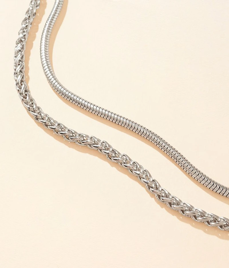 2 Pack 18" & 19" Necklace Set