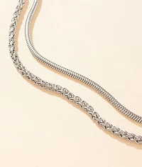 2 Pack 18" & 19" Necklace Set