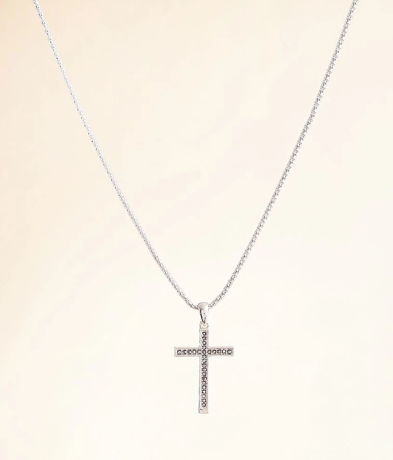 Cross Pendant 19" Necklace
