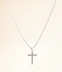 Cross Pendant 19" Necklace