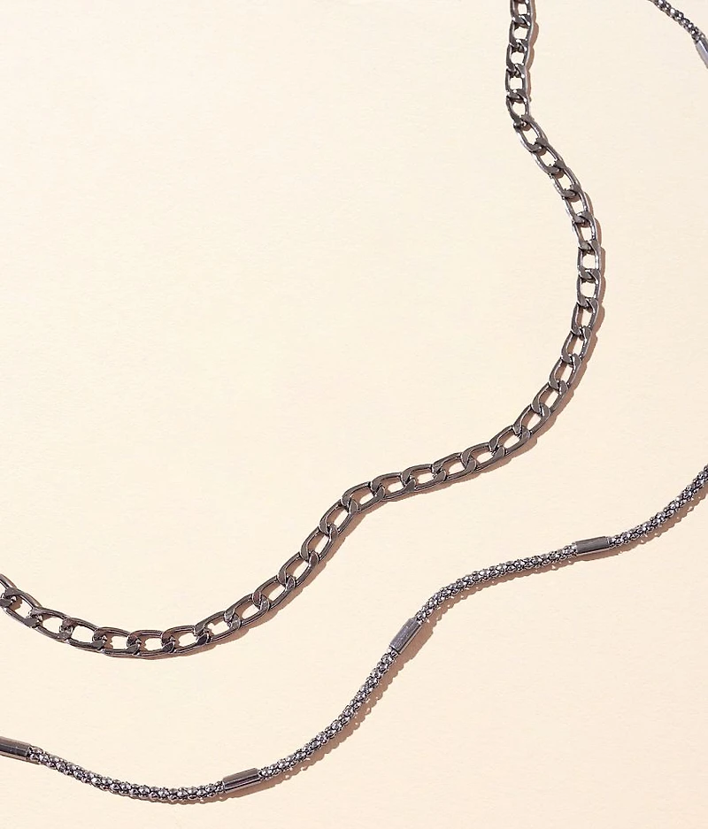 2 Pack 22" & 24" Necklace Set