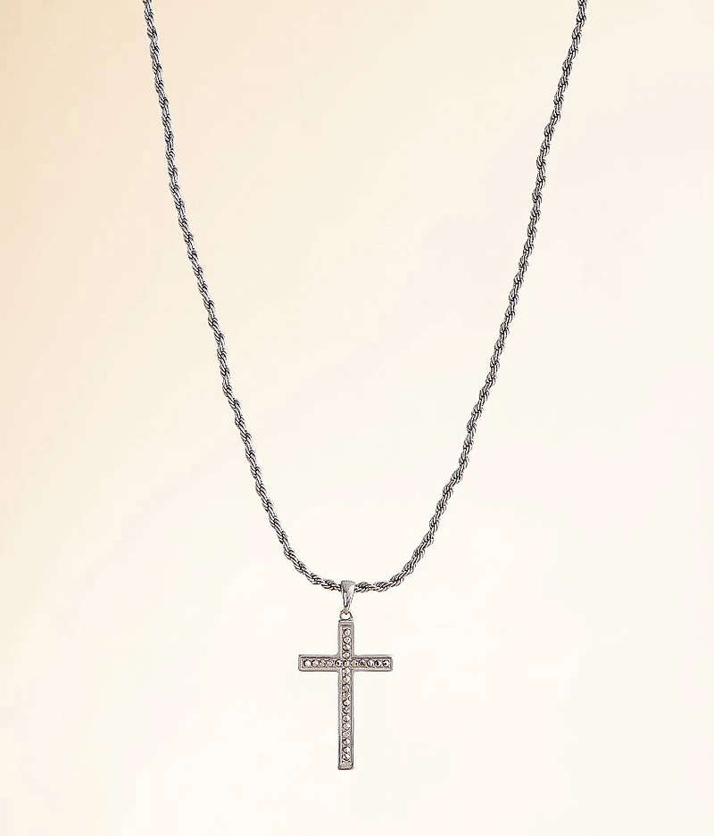 Cross Pendant 24" Necklace
