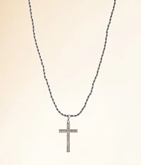 Cross Pendant 24" Necklace