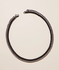 2 Pack 19" Two Tone Necklace Set