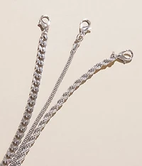 3 Pack 19" Mixed Necklace Set