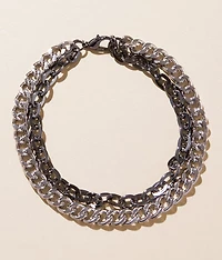 Double Stack Chain Bracelet