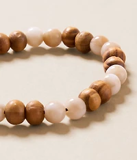 Wood Bead Bracelet