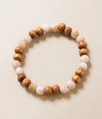 Wood Bead Bracelet