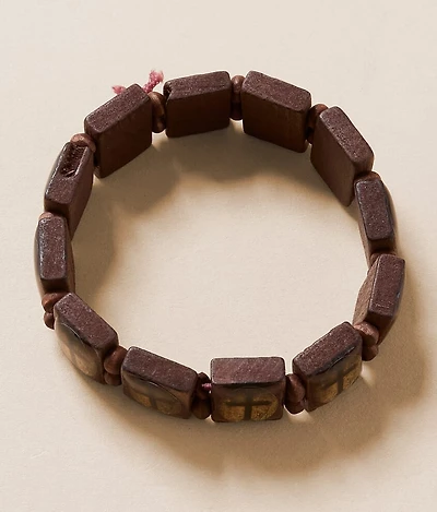 Cross Bead Bracelet