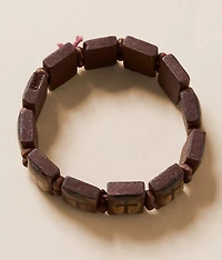 Cross Bead Bracelet