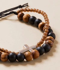 Cross Slider Bracelet
