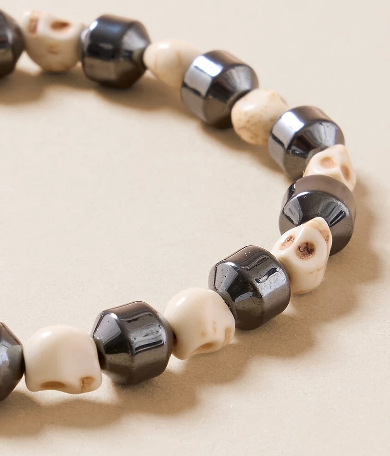 Skull & Hematite Bracelet