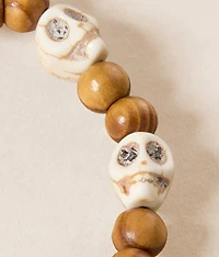 Skull Bead Bracelet