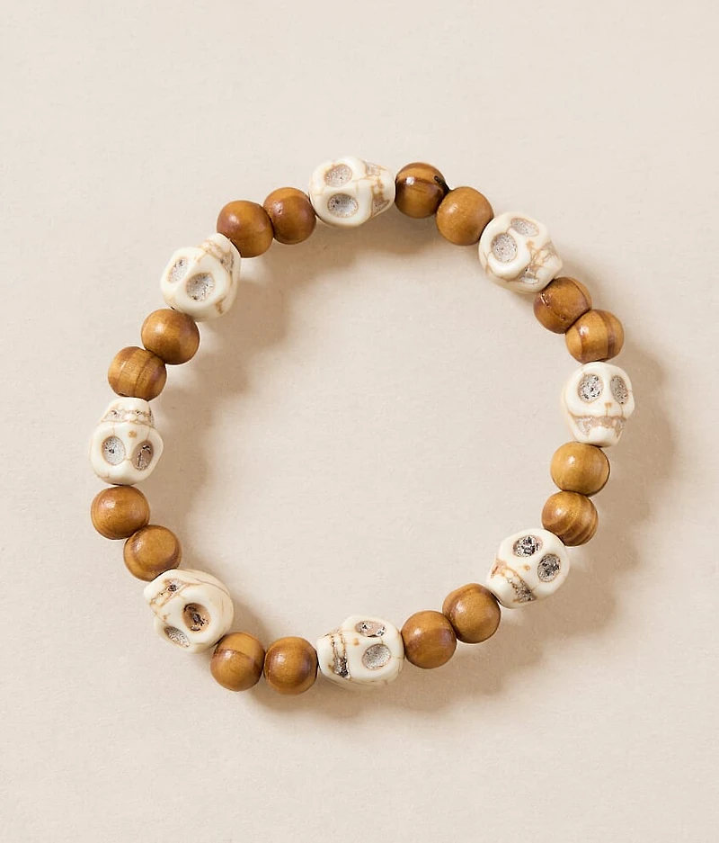 Skull Bead Bracelet