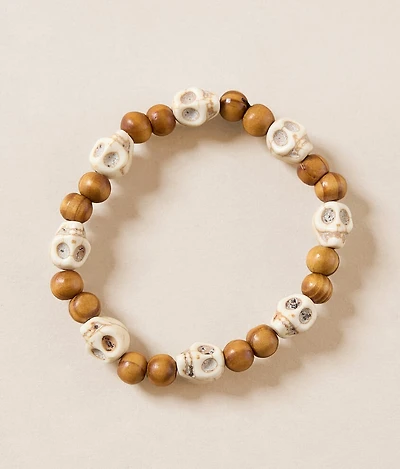 Skull Bead Bracelet