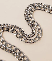 2 Pack Chain 21" Necklace Set
