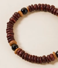 Wood Bead Bracelet