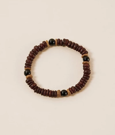 Wood Bead Bracelet