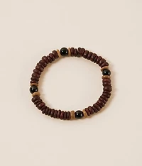 Wood Bead Bracelet