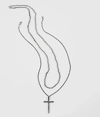 Cross Necklace Set