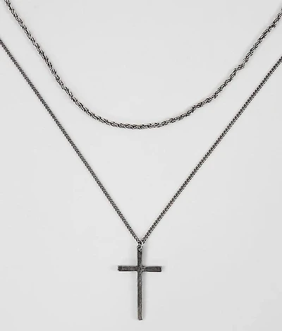 Cross Necklace Set